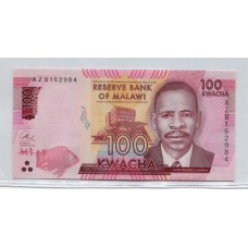 MALAWI 2016 NUEVO CON MARCAS PARA NO VIDENTES BILLETE SIN CIRCULAR, UNC